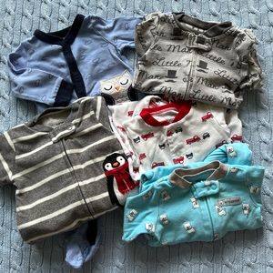 Set of 5 size 3 months boys PJs 🥰